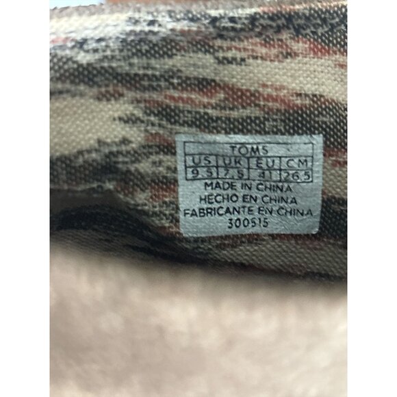 Toms Womens Desert Wedge Ankle Booties 9.5 Taupe Suede Comfortable Casual Shoes - Picture 2 of 6